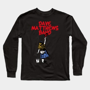 dave ll girls with red paint Long Sleeve T-Shirt